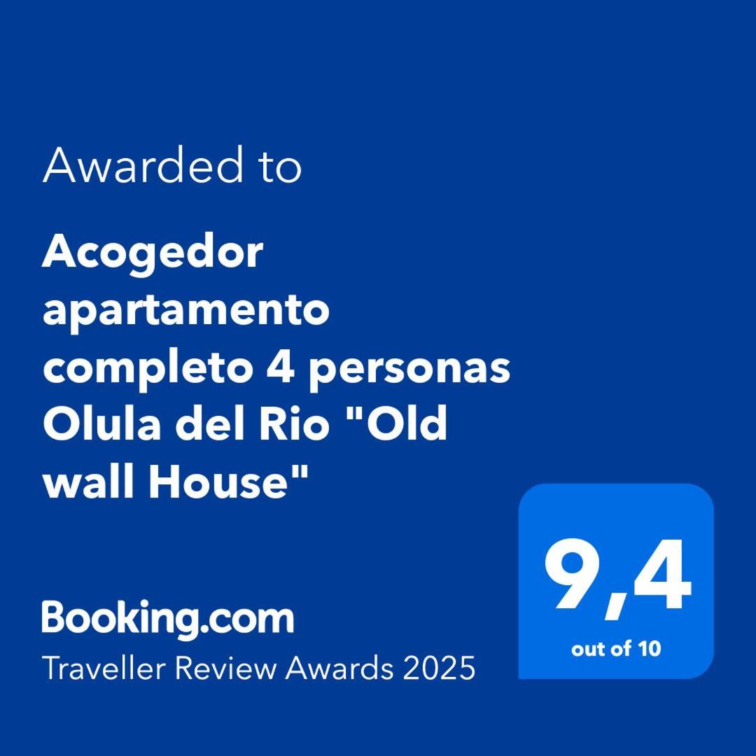 Apartamento Completo Solo Para Ti Hasta 4 Personas "Old Wall House" Olula del Río Eksteriør bilde